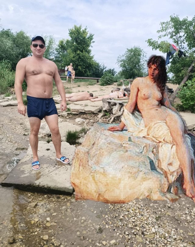 Предлагаю пофантазировать, что было...
