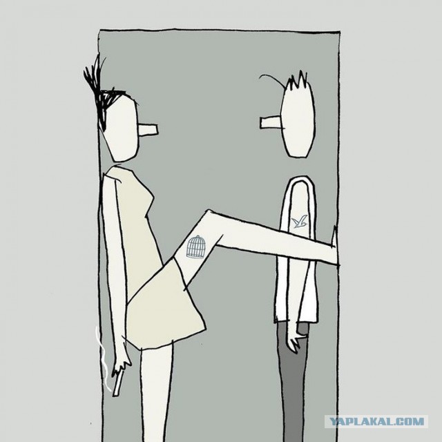 Жизненные и смешные карикатуры Юваля Робичека