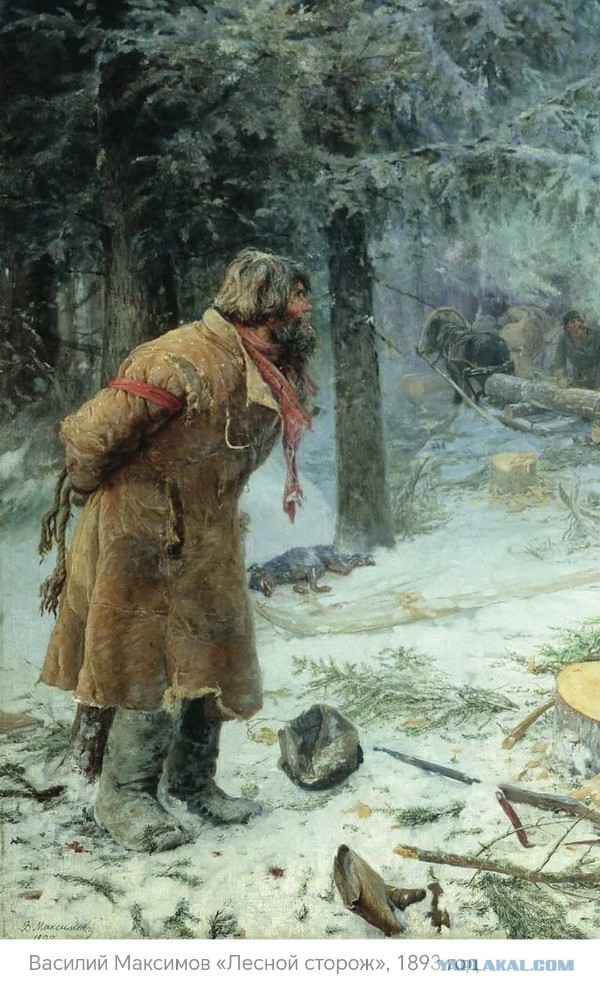 — Ты какого х*я дубы пилишь, дебил, бл*ть? — Это валежник... Да, он валяется. — После твоей бензопилы он валяется?