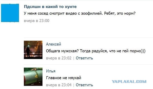 "Комментарии из соцсетей" от 12.10.2014