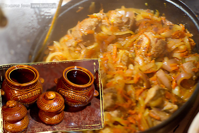 Зимние горшочки.