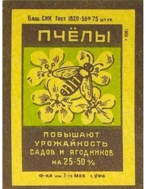 Спичечные этикетки из СССР