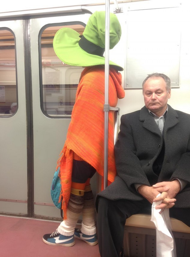 Свежие модники из метрополитена