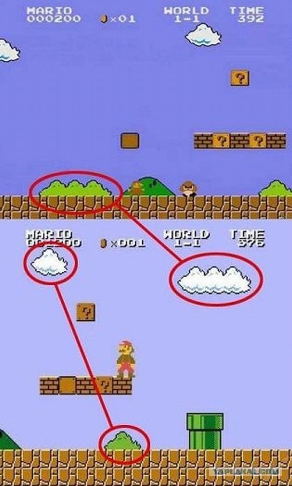 Секреты в марио на денди с картинками