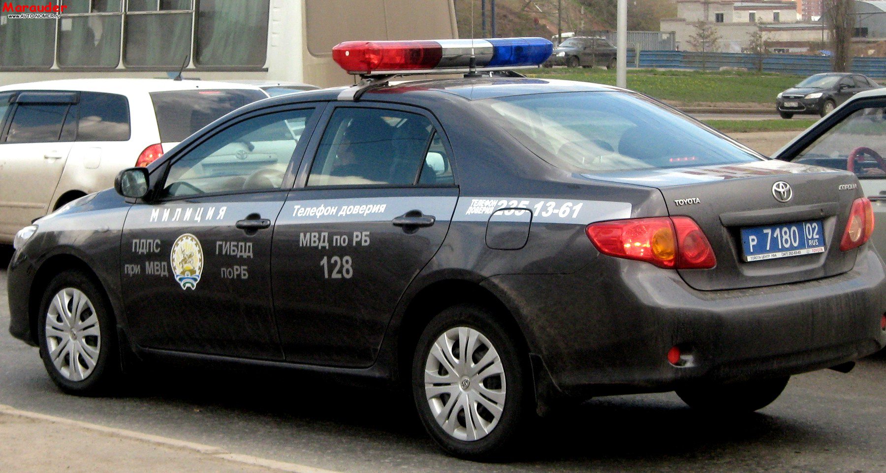 Тойота Королла полиция