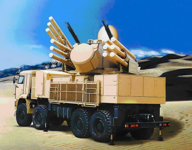 Зенитный ракетно-пушечный комплекс «Панцирь-С1»
