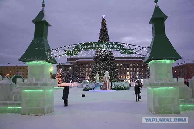 Новогодний позор в сердце столицы