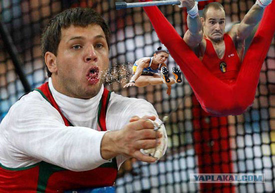 Фотожаба: Спортсмены