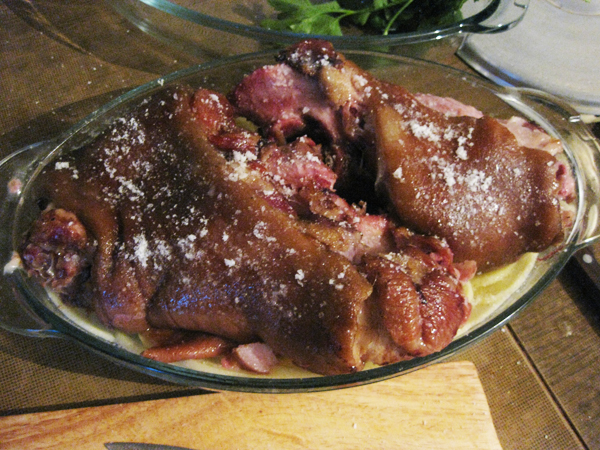 Копченая рулька