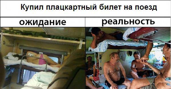 Ожидание и реальность