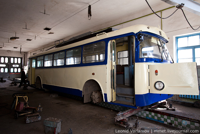 Алуштинский троллейбусный парк