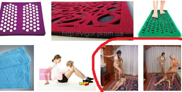 Коврик для ног в прихожую