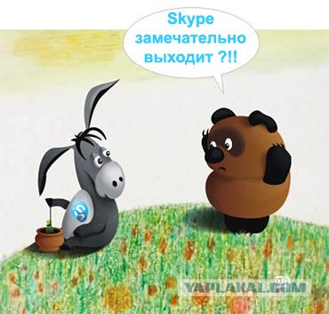 Фотожаба: Назойливый Skype