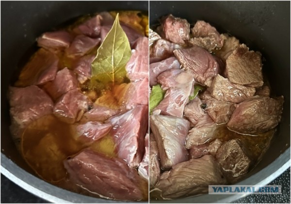 Тушёнка (?) с макаронами