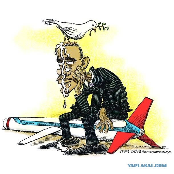 Американская политическая карикатура - Сирия