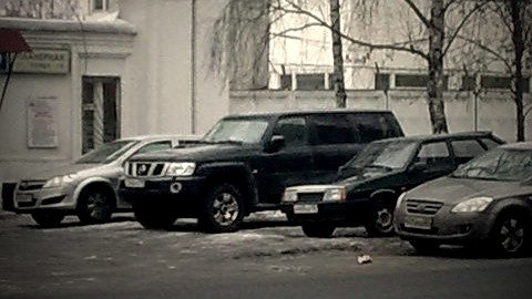 Прокатился на автомате