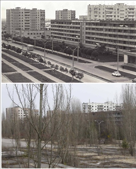 Припять через 30 лет