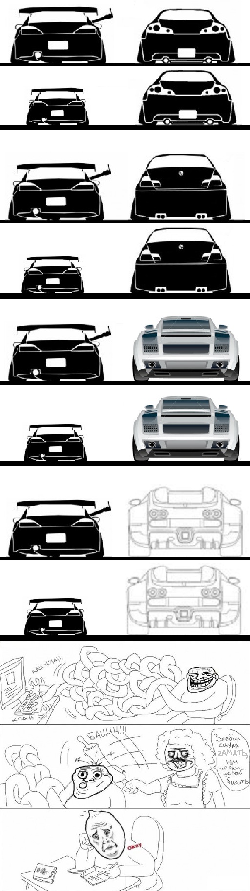 Nissan vs BMW vs VAZ vs …