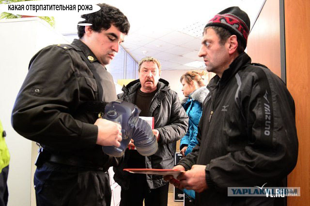 Фотожаба: Приставы и страховщики.