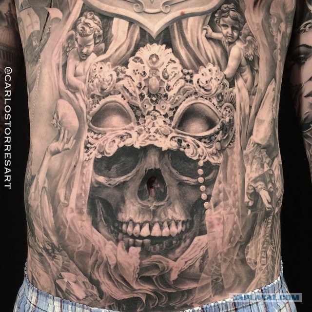 Реалистичные татуировки от Карлоса Торреса