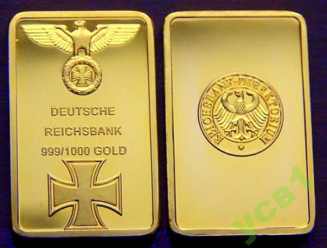 «Stern»: У Германии больше золотых запасов, чем у России. Но они в США...