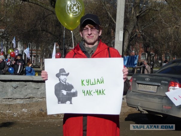 Монстрации в городах России (2010)