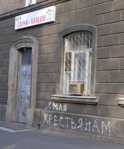 Асфальт, стены, заборы... Так пить или жить?