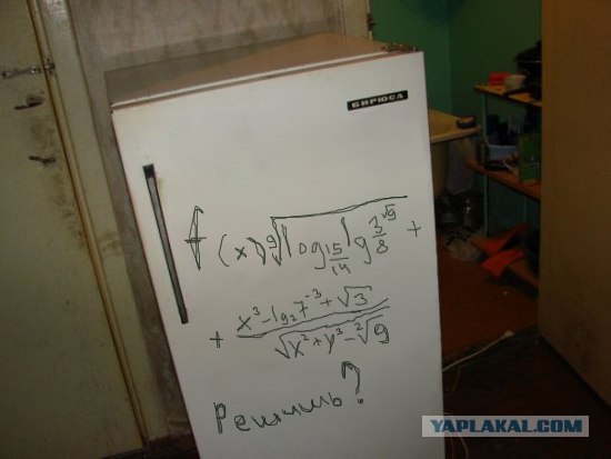 Холодильник в общаге