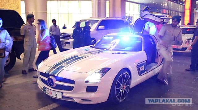 Роскошные автомобили российской полиции