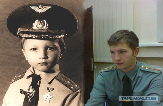 До и после.