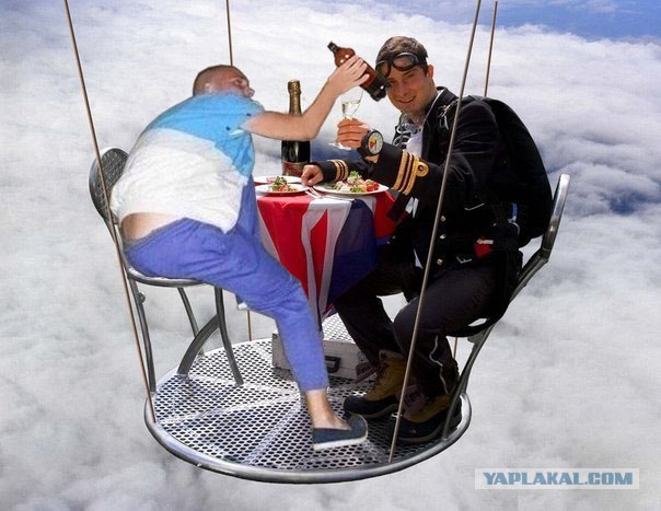 Фотожаба: ...как будто он не пьяный