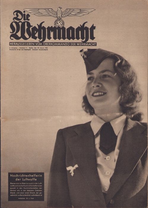 В 1941 году в США продавались гитлеровские журналы. Давайте посмотрим что можно было в них увидеть за 10 центов.