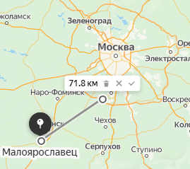 От рабочих в Малоярославце сбежал... столб.