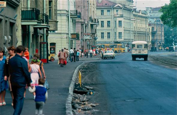 Ленинград и окрестности в 1981 году