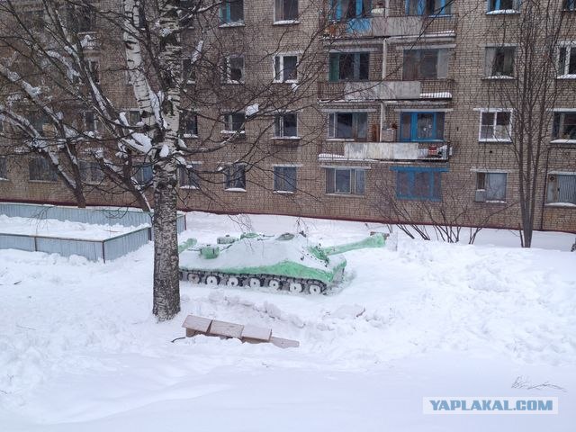 Офигенный "снеговик"