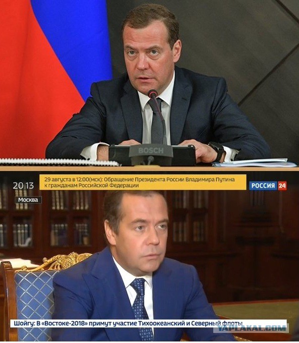 Медведев нашелся
