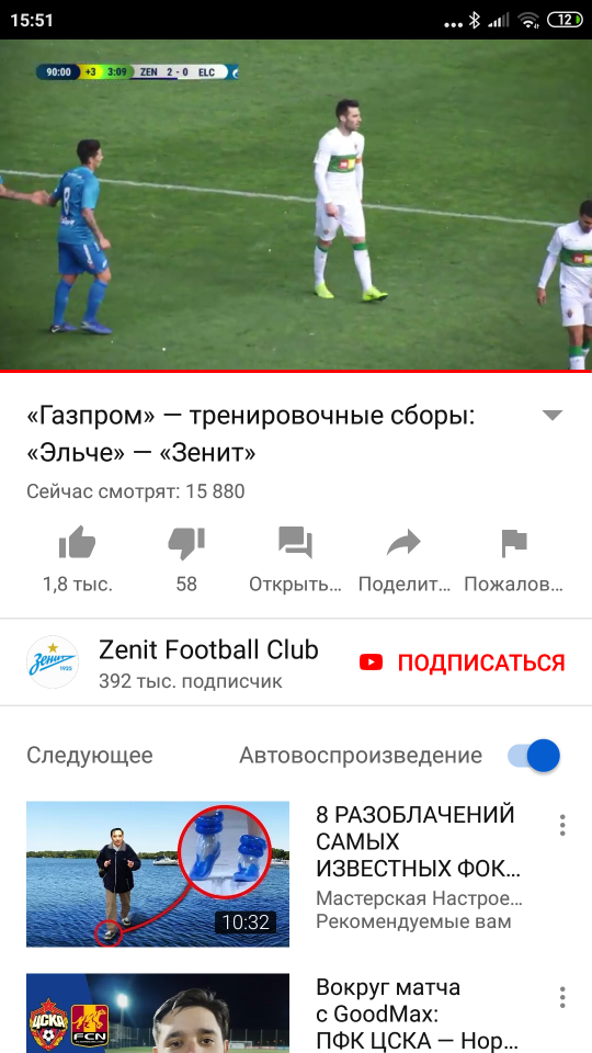 Чемпионат России по футболу 2018-2019 (частьVII)