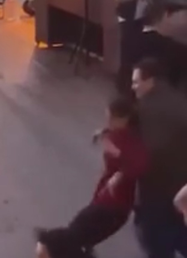 В парке Горького засняли трогательный момент