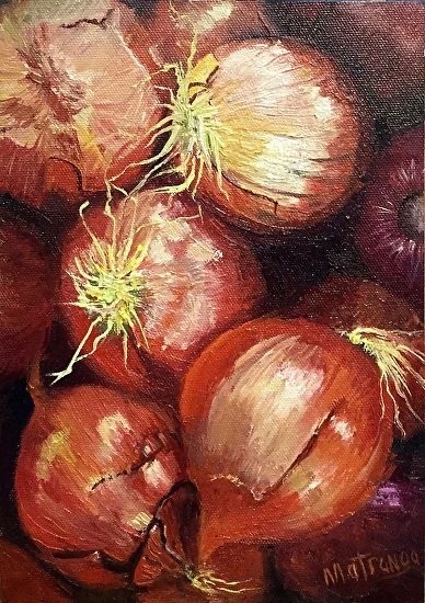 Немного лука и чеснока в живописи
