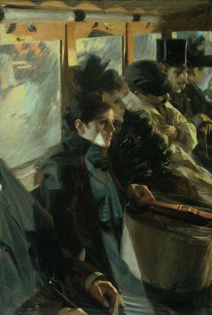 «На природе» Худ. Андерс Цорн. 1888 г.