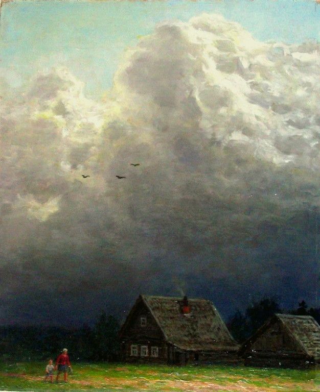 Перед грозой в живописи