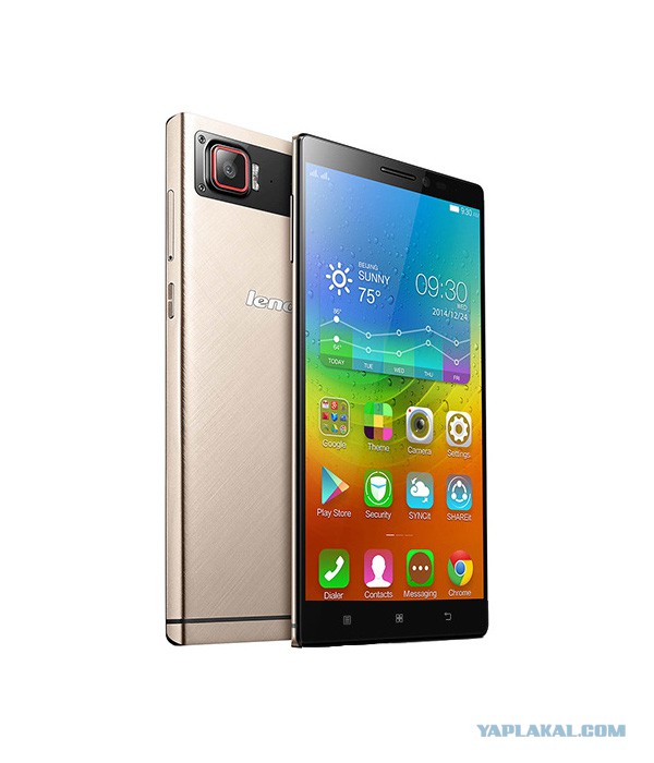 Красивый тонкий iPhone и толстый уродский Android