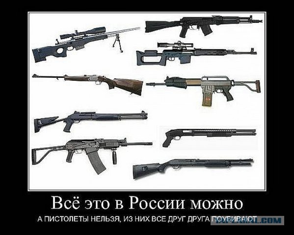 В России нельзя легализовывать ношение оружия, заявил Клинцевич