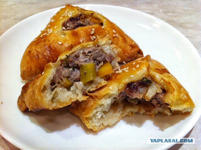 Эчпочмак с горящим щаем!