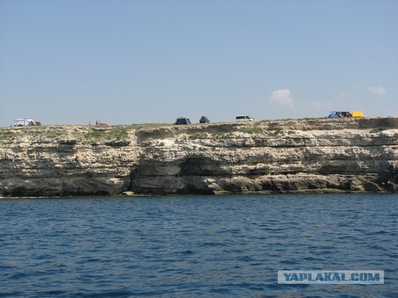 Мыс Тарханкут - самая западная точка Крыма.