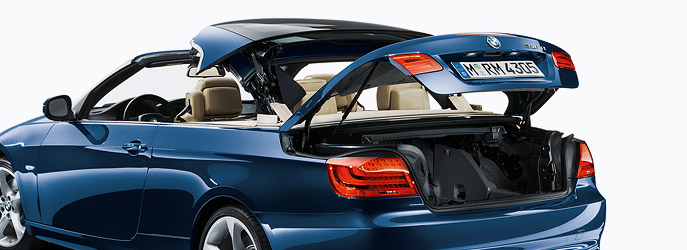 Bmw 7 открытие багажника