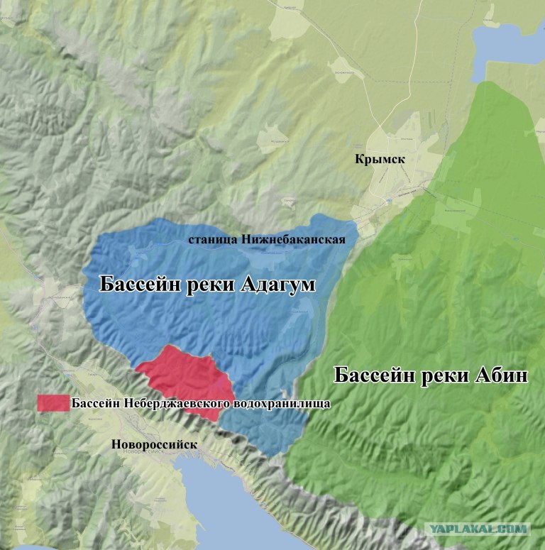 адагум краснодарский край на карте