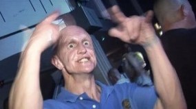 Появилось видео опроса гастарбайтера напавшего на отделение полиции