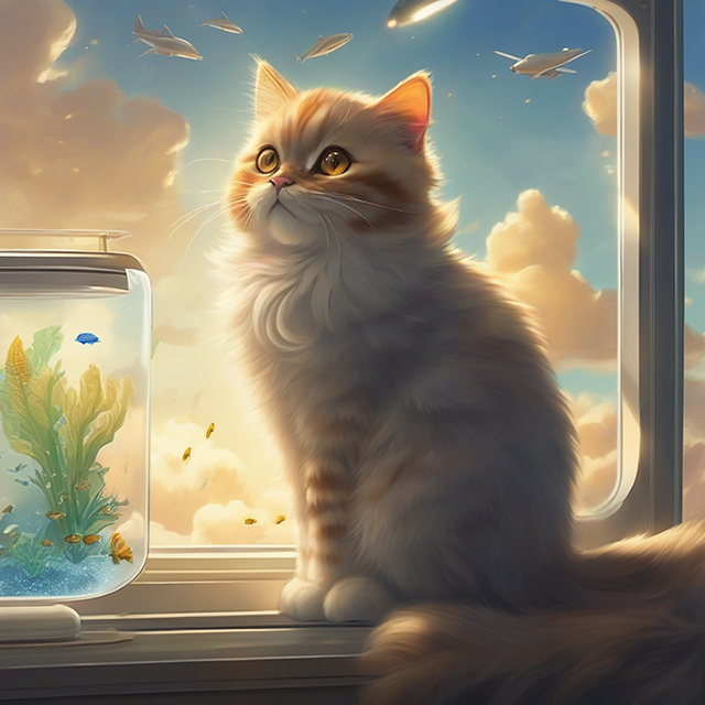 Удивительные приключения котиков в нейросети. К котовторнику