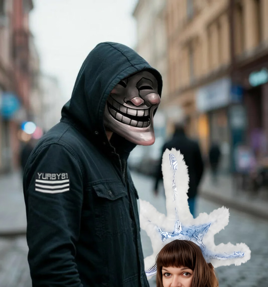 Фотожаба : "Новогодняя".